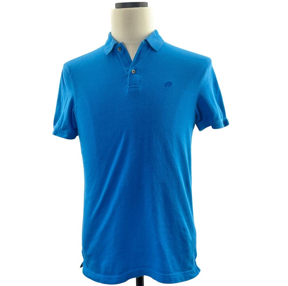 Banana Republic Blue Polo Shirt Men’s Small Short Sleeve Cotton